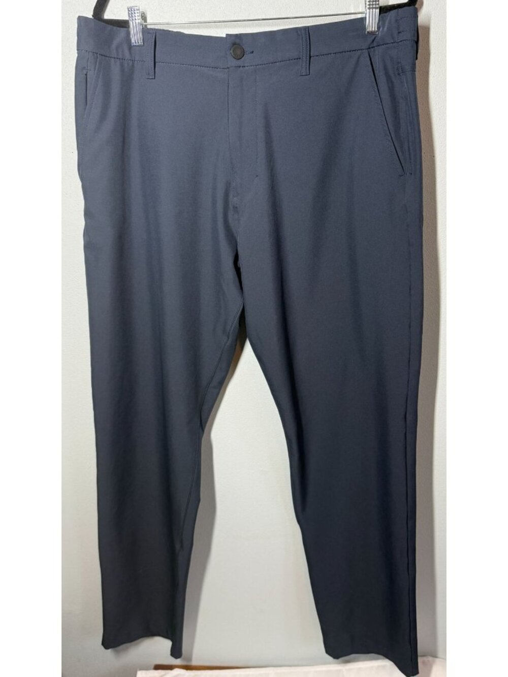 Marc‎ New York Mens Performance Golf Pants 38x34 Navy Blue Pockets Stretch